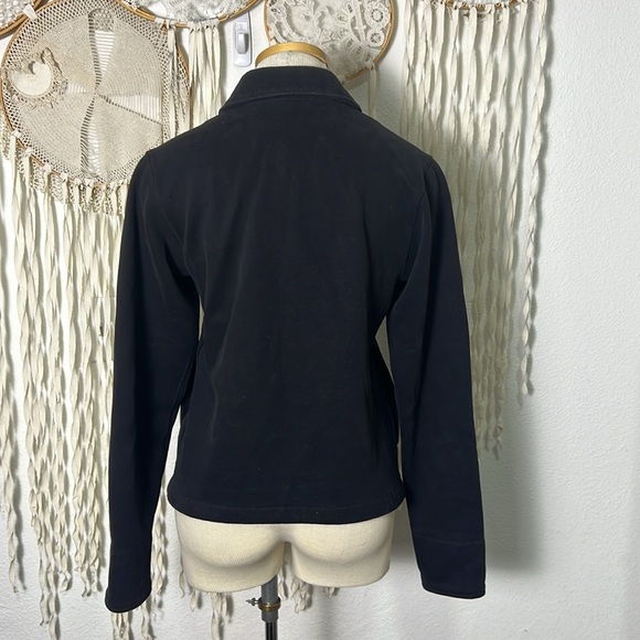 Lululemon Fleece Black Moto Jacket Small - Picture 8 of 11